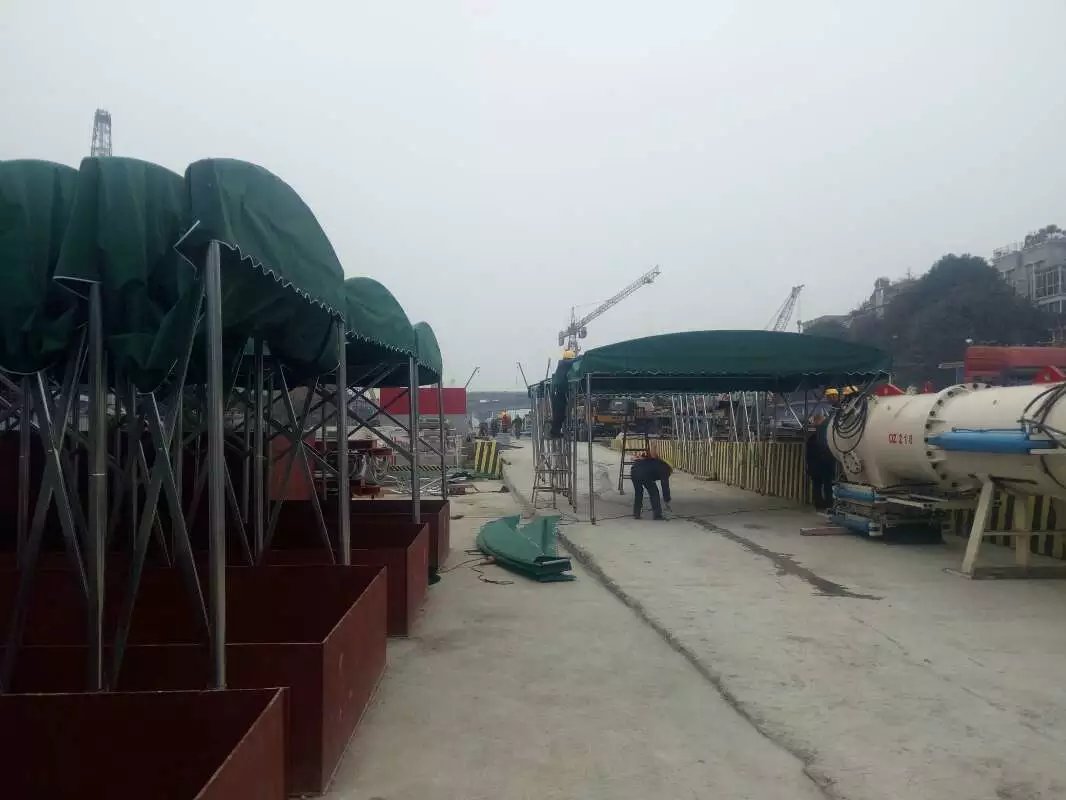 海南海南中铁二十一局工地移动施工棚